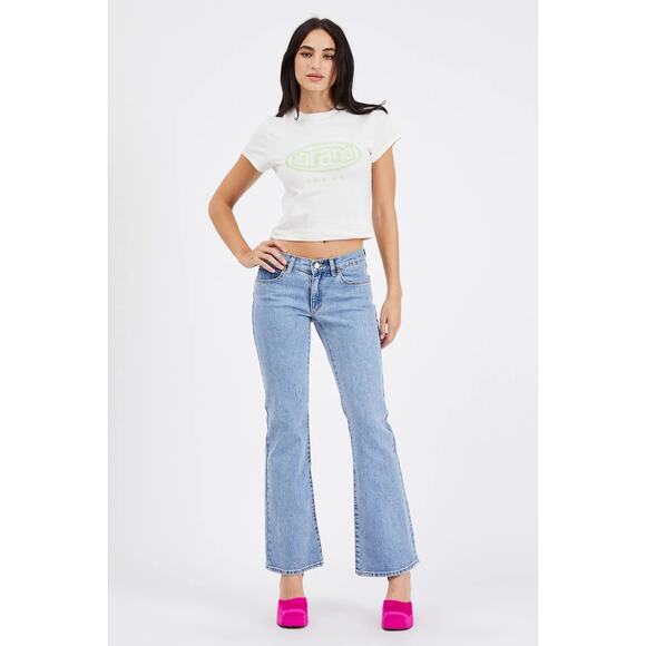 New Abrand A 99 Low Boot Ariane Jeans Size 31 - Picture 1 of 10